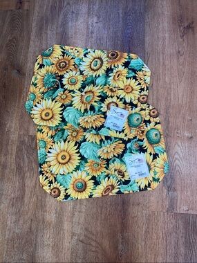 Suzanne Betro Sunflower Placemat Set – Yellow & Green